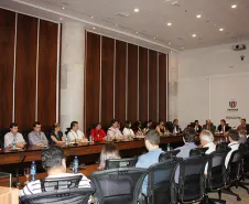 Equipe da Celepar na reunião do GGI