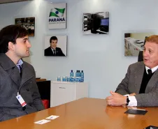 João Vicente Bresolin Araújo e Jacson Carvalho Leite tratam de cases de BI's para a Ferroeste