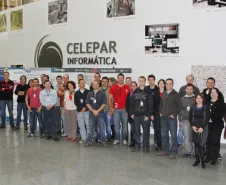 Equipe da Celepar responsável pelo desenvolvimento do sistema para Gestão de Infrações de Trânsito