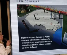 A governadora Cida Borghetti apresenta balanço dos 30 dias de governo. - Curitiba/Pr, 07 de maio de 2018.