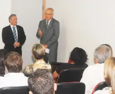 Palácio das Araucárias. Reunião da Câmara Temática do Meio Ambiente e Sustentabilidade. A reunião teve a participação do secretário estadual do Meio Ambiente, Jonel Iurk.