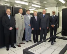 Diretor de Infraestrutura e Operações - Luiz Fernando Ballin Ortolani . Diretor de Tecnologia da Informação e Comunicação - Danilo Scalet. Diretor de Desenvolvimento de Soluções Corporativas – José Juracy Macedo. Presidente – Jacson Carvalho Leite.
Diretor Administrativo-Financeiro – Lucio Alberto Hansel. Diretor Jurídico – Luiz Carlos Nunes