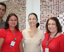 Convidados e aniversariantes, presentes no evento