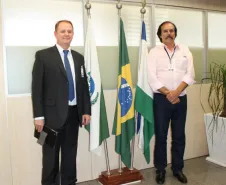 Os aniversariantes, Elcio e Omar (a partir da esq.)