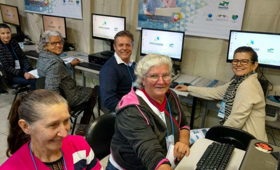 Alunos durante a aula