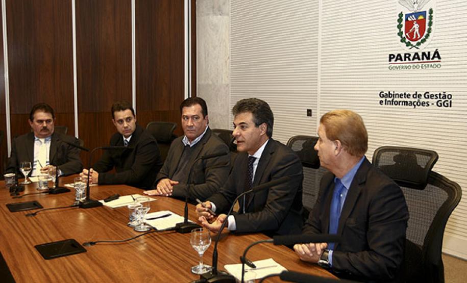 O governador Beto Richa apresenta 1° Sistema de Gestão Ambiental (SGA) do Estado do Paraná.Curitiba, 03/06/2014