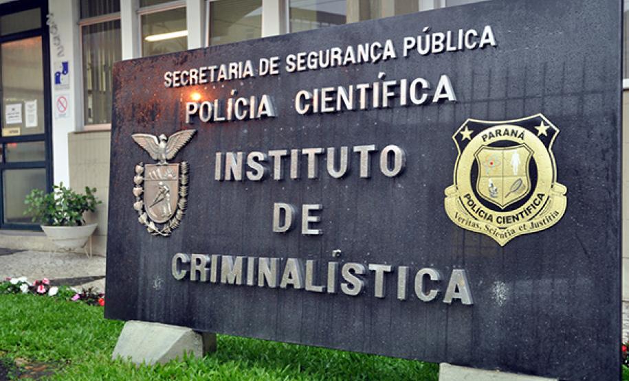 Secretaria de Segurança Pública Policia Cientifica, Instituto de Criminalística