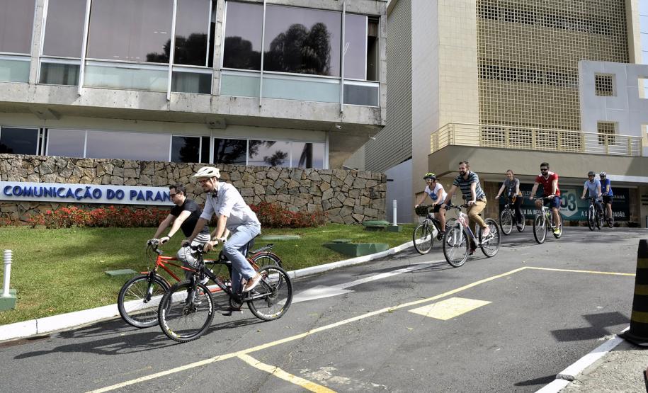 Dia Nacional de Bike ao Trabalho tem semana de conscientização na Celepar