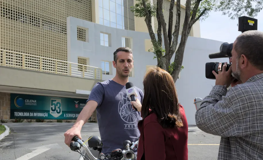 Dia Nacional de Bike ao Trabalho tem semana de conscientização na Celepar