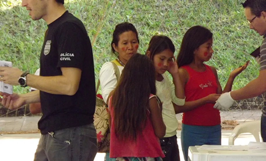 Mutirão garante documentos a indígenas em Guaíra