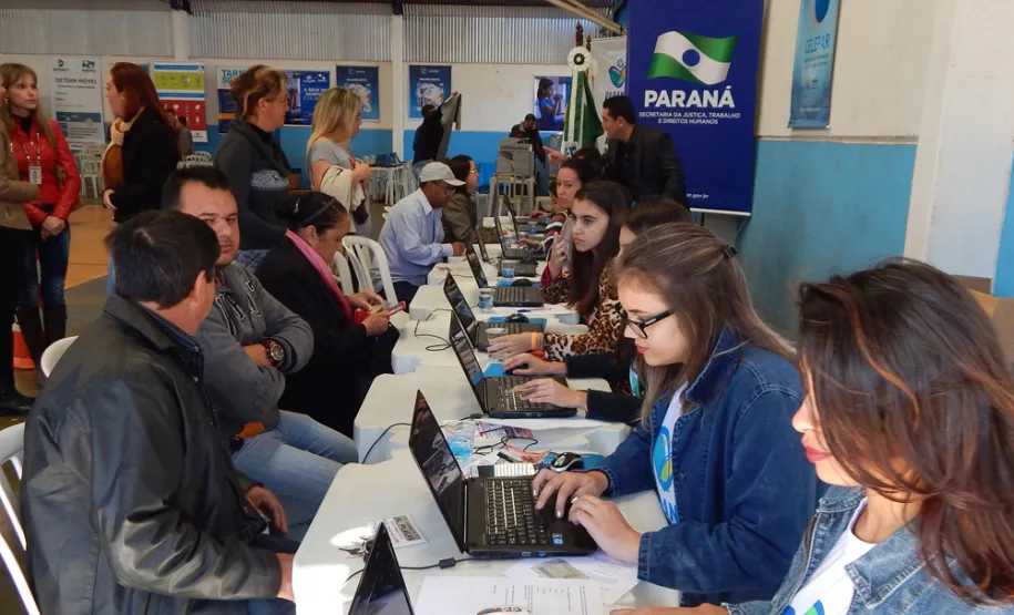 Marilândia do Sul recebeu serviços gratuitos do Governo do Estado com atuação da Celepar