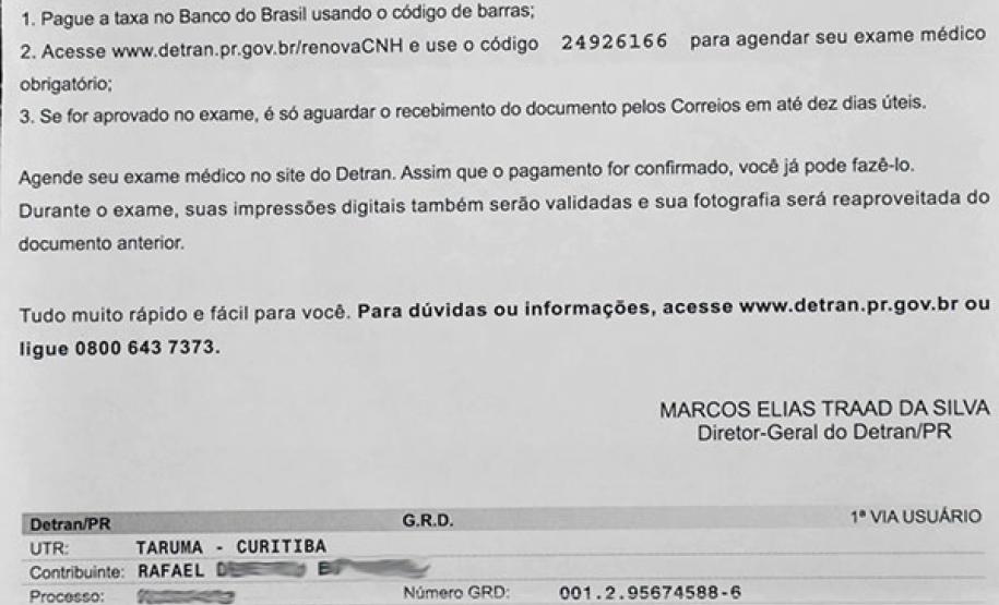Detran dá mais tempo para motoristas renovarem carteira pela internet