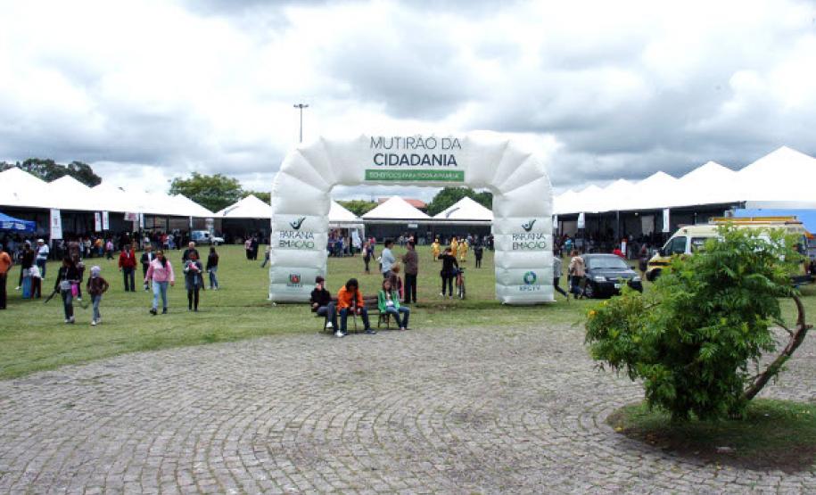 Abertura do Paraná em Ação quinta edição de 2011 em Curitiba.