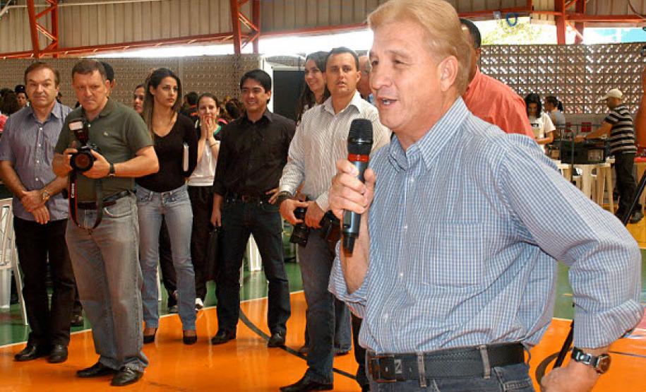 Na abertura do Paraná em Ação, o presidente Jacson Carvalho Leite fala sobre a importância do uso da tecnologia da informação em ações de governo voltadas ao atendimento à população