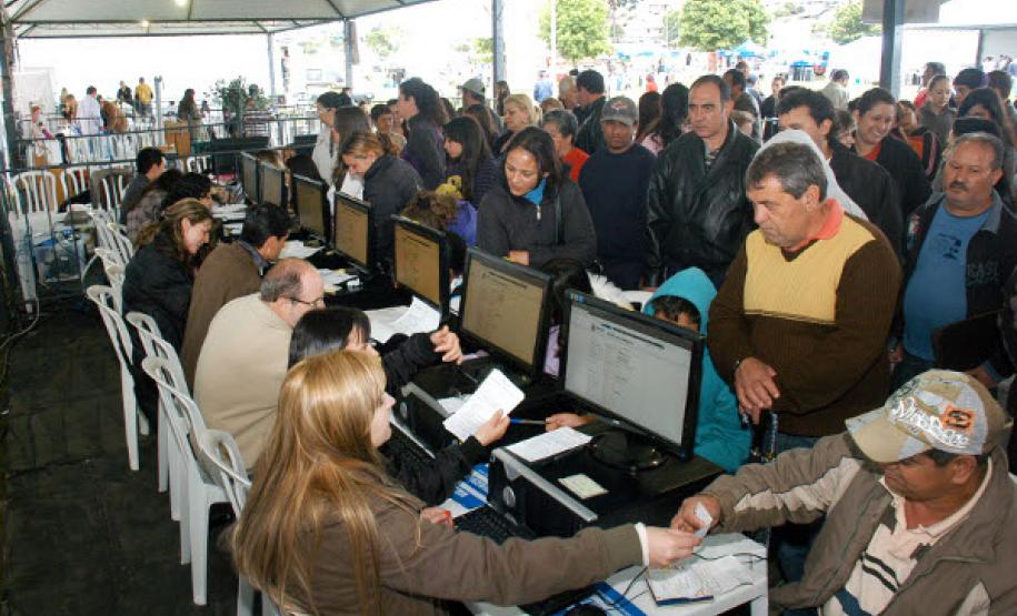 Abertura do Paraná em Ação quinta edição de 2011 em Curitiba.