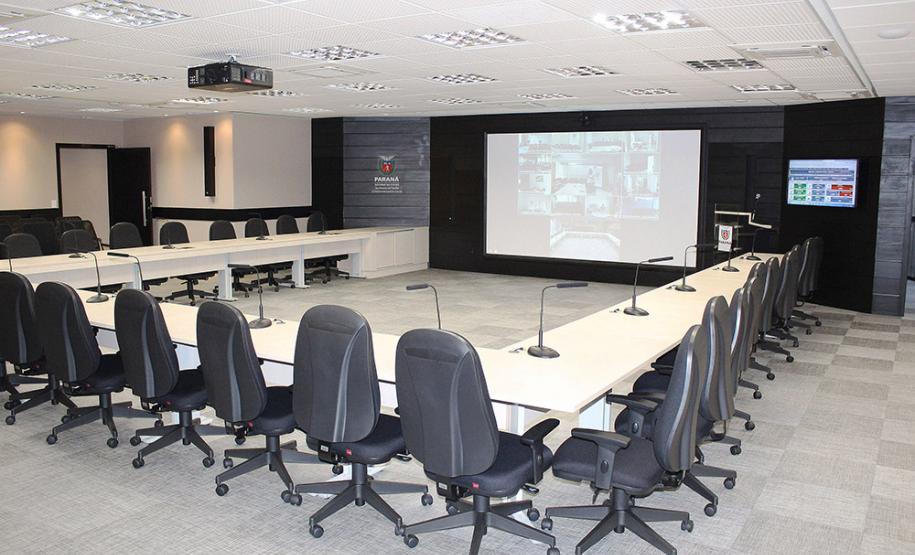 Sala de Gestão será utilizada pelas unidades da Secretaria e pelos conselhos para capacitações, reuniões e conferências