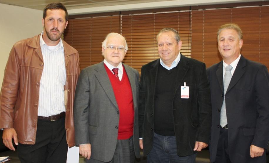 Jaime Rodrigues, José Carlos Campos Hidalgo, Esmair Carvalho de Oliveira e Jacson Carvalho Leite