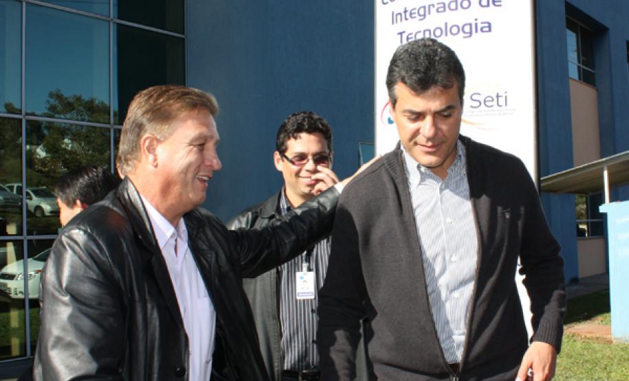 Governador Beto Richa inaugurou as novas instalações do Núcleo Regional da Celepar em Pato Branco