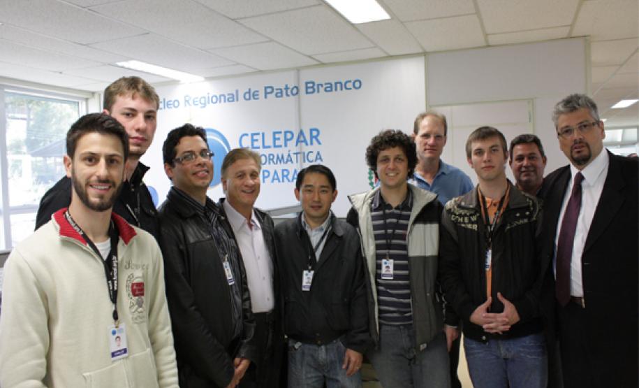 Governador Beto Richa inaugurou as novas instalações do Núcleo Regional da Celepar em Pato Branco