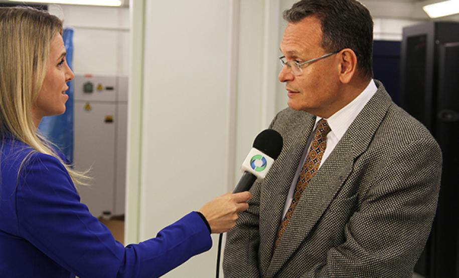 Sites e sistemas do Governo do Estado O diretor de tecnologia da informação, Danilo Scalet conversa com a imprensa sobre a operação do moving