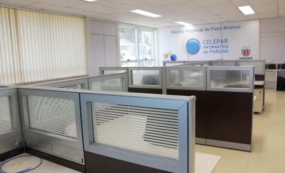 Governador Beto Richa inaugurou as novas instalações do Núcleo Regional da Celepar em Pato Branco