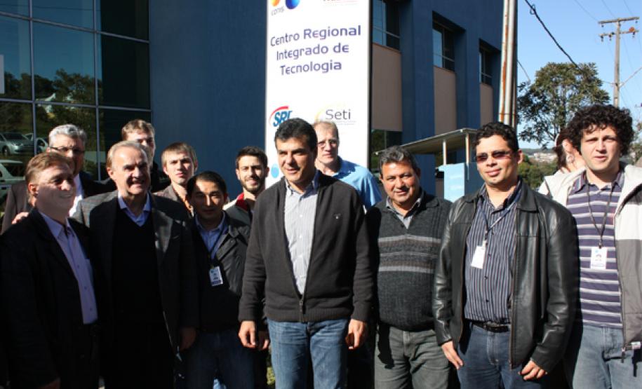 Governador Beto Richa inaugurou as novas instalações do Núcleo Regional da Celepar em Pato Branco