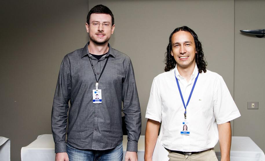 Dyego Rogher e Dirceu Grein