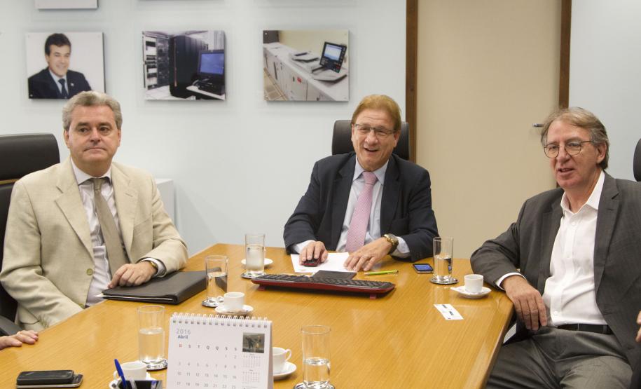 Marcos Bitencourt, Jacson Carvalho Leite e José Deliberador Neto