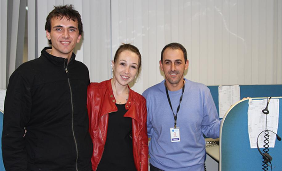 Equipe do turno da noite da DICAC