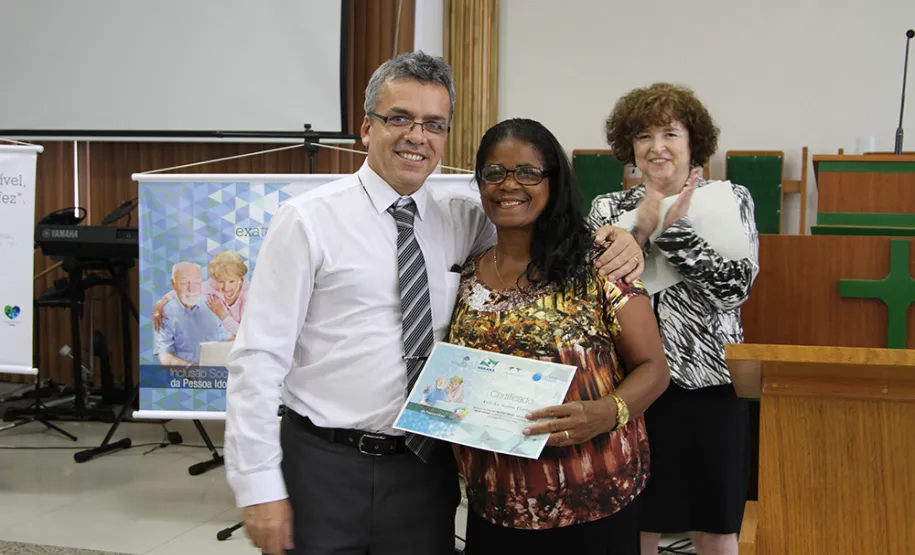 Pastor Elizeu Eduardo Souza, Celi dos Santos Pereira e Dircélia Alessi