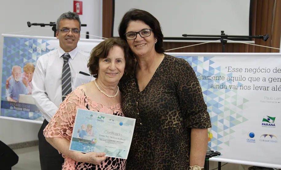 Creusa Nair Montini da Rocha e Bernadete Camargo