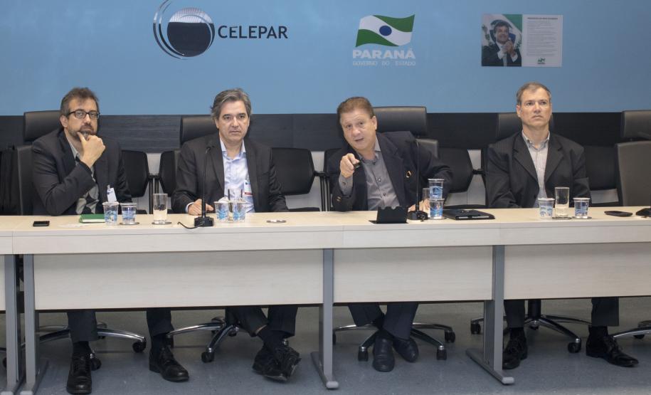 Claudio Machado, Joaquim Costa, Jacson Carvalho Leite e Carlos Pessoa