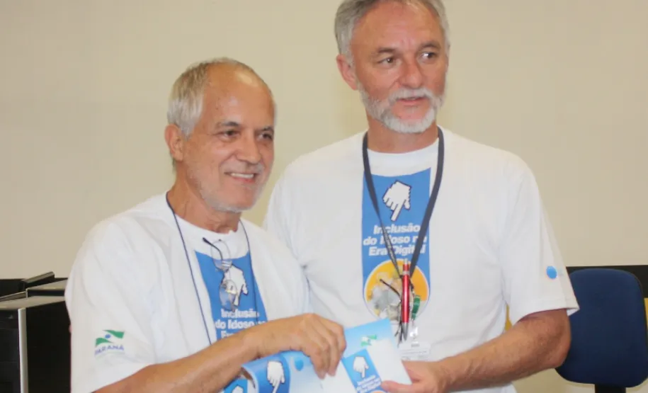 Programa Celepar Cidadã (Curso de inclusão de idosos na era digital), realizado nos dias 19 a 22 de novembro de 2012,  tarde