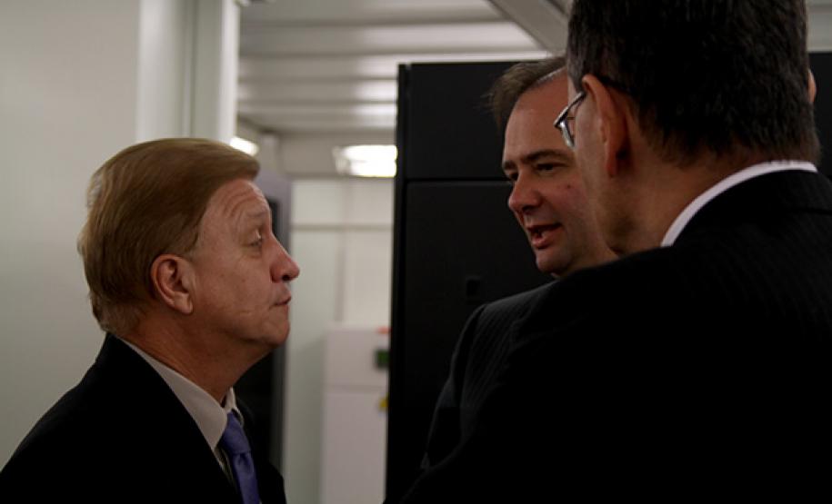 Visita ao novo data center da Celepar