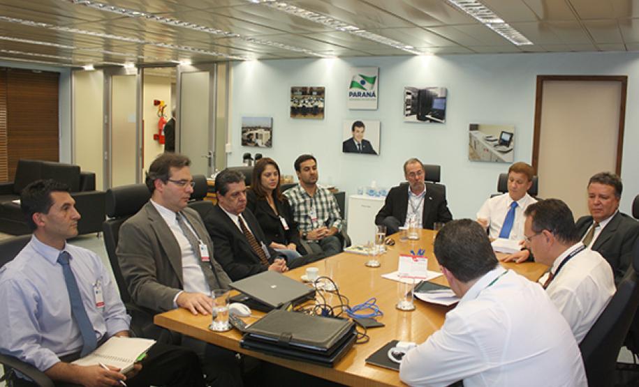 Identificação biométrica Reunião na Celepar contou com a participação de representantes de várias áreas da segurança pública