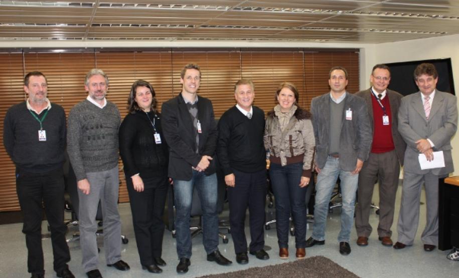 Jorge, Jones, Maria Teresa, Marcelo, Jacson, Solange, Hideto, Danilo e Juracy