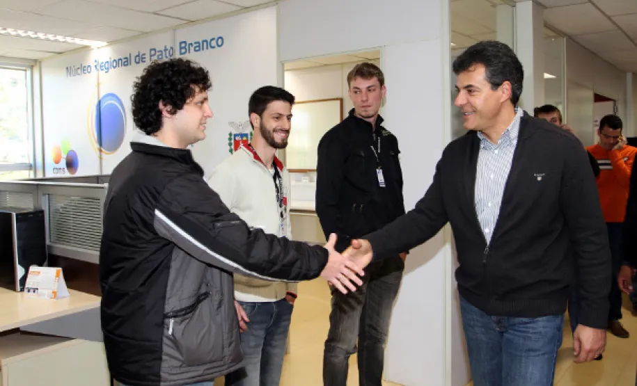 Governador Beto Richa inaugurou as novas instalações do Núcleo Regional da Celepar em Pato Branco