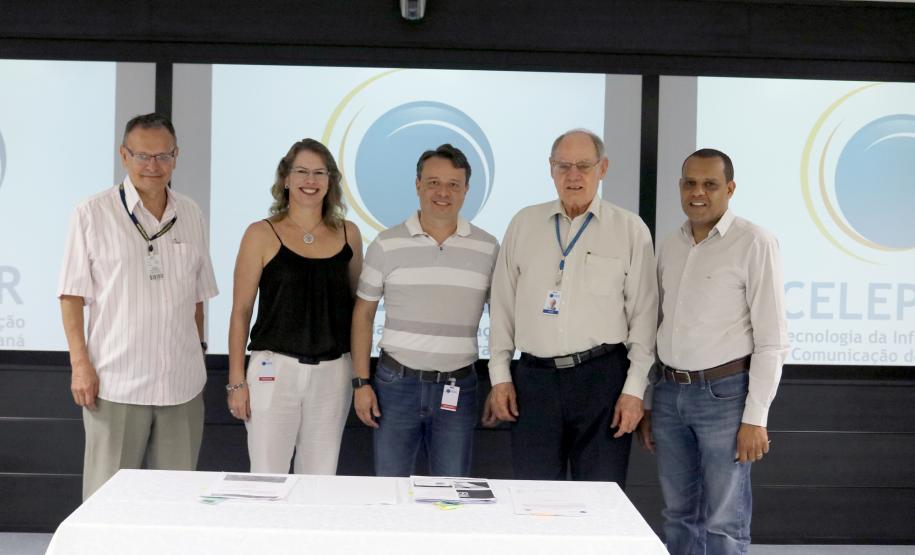 Danilo Scalet, Andreia Rodacki, Marco Leitenski, Lucio Alberto Hansel e Luiz Carlos Nunes