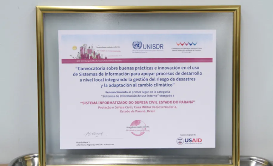 Estado lança aplicativo para a gestão de desastres e emergências