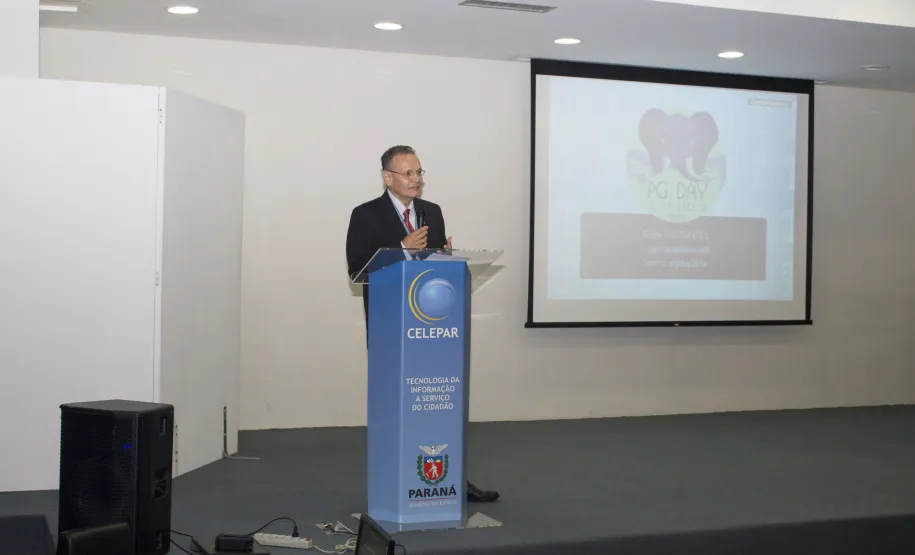 Celepar sedia evento sobre banco de dados PostgreSQL