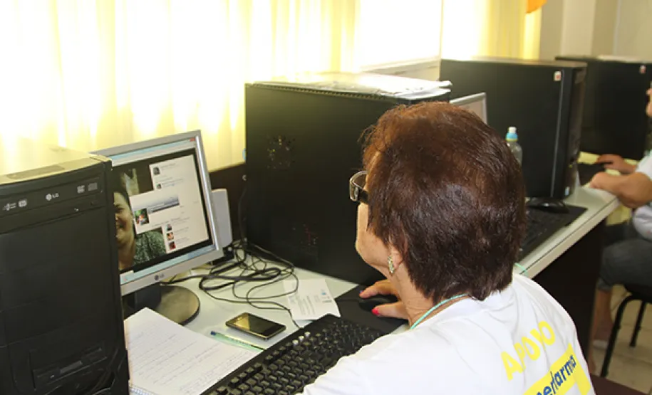 Curso de Inclusão Social da Pessoa Idosa, parceria entre Celepar e Prefeitura de Foz do Iguaçu, foi um sucesso