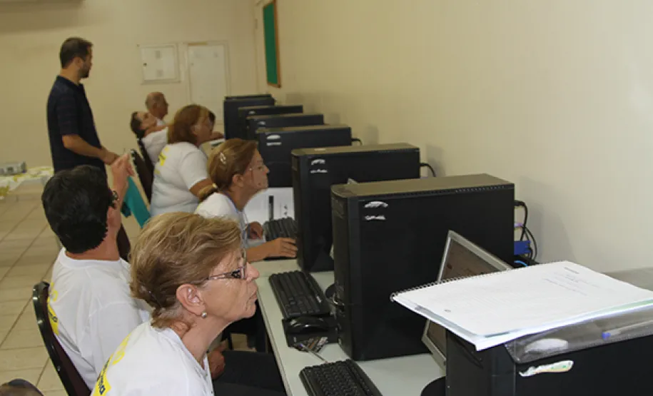 Curso de Inclusão Social da Pessoa Idosa, parceria entre Celepar e Prefeitura de Foz do Iguaçu, foi um sucesso