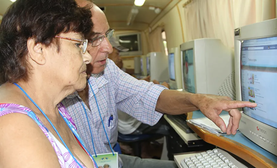 Curso de Inclusão Social da Pessoa Idosa, parceria entre Celepar e Prefeitura de Foz do Iguaçu, foi um sucesso