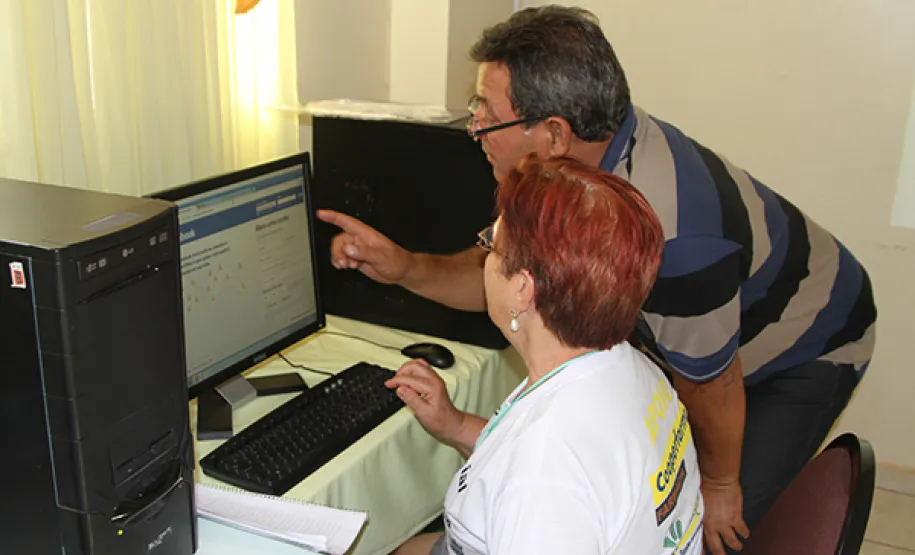 Curso de Inclusão Social da Pessoa Idosa, parceria entre Celepar e Prefeitura de Foz do Iguaçu, foi um sucesso