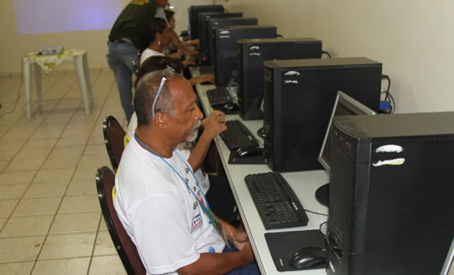 Curso de Inclusão Social da Pessoa Idosa, parceria entre Celepar e Prefeitura de Foz do Iguaçu, foi um sucesso