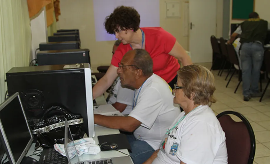 Curso de Inclusão Social da Pessoa Idosa, parceria entre Celepar e Prefeitura de Foz do Iguaçu, foi um sucesso