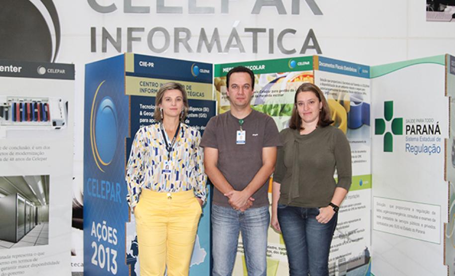 Débora Ruedell, Cristiano Visnieski e Karina Paula de Camargo Curcio