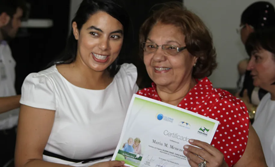 Curso de Inclusão Social da Pessoa Idosa, parceria entre Celepar e Prefeitura de Foz do Iguaçu, foi um sucesso