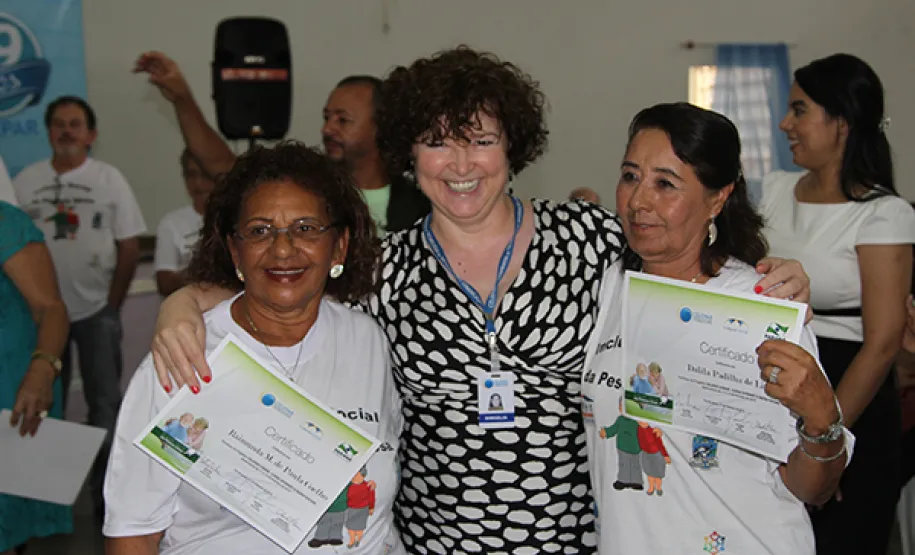 Curso de Inclusão Social da Pessoa Idosa, parceria entre Celepar e Prefeitura de Foz do Iguaçu, foi um sucesso