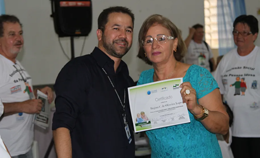 Curso de Inclusão Social da Pessoa Idosa, parceria entre Celepar e Prefeitura de Foz do Iguaçu, foi um sucesso